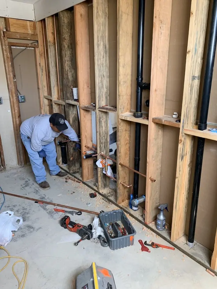 Commercial rough-in plumbing for Water Heater Replacement in Portsmouth